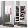 Wall Mounted Mirror Makeup Organizer with Drawer Image 3