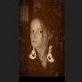 1 Volva Statement Badger Pelvis Bone and Copper Ear Hangers Witchy Jewelry Handcrafted Gift Image 3