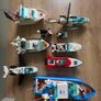 Vintage LEGO Lot Boats & Town/Police Image 2