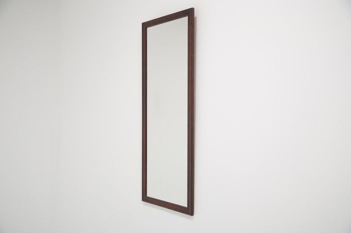 Vintage Danish Rosewood Mirror, 1960s
