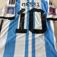 Lionel Messi Signed Argentina Qatar 2022 World Cup Final Winners Shirt Plus COA