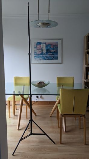 New and unused lighting stand