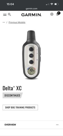 Delta XC dog training device