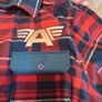 Disney marvel captain America flannel shacket Image 2