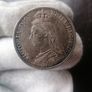 1891 Silver Crown Coin Image 7