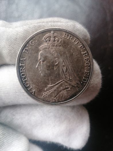 1891 Silver Crown Coin