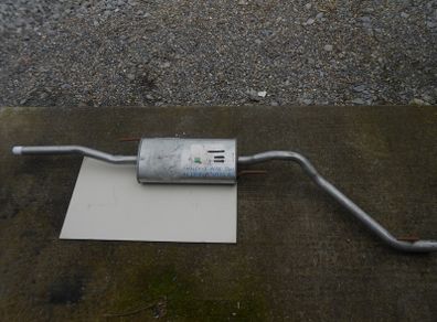 VW Vento 1.9d Rear Exhaust Section.