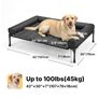 dog bed, raised, mesh, as good as new Image 4