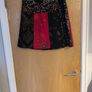 Desigual Black Patterned Skirt .  S. 18-20. Image 4