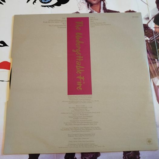 U2 - The Unforgettable Fire Irish pressing