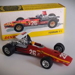 Diecast Vintage French Dinky Toys Ferrari 312 1968 F1 - Near Mint Original Condition/Very Good Box