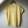 Polo Ralph Lauren Womens V Neck T Shirt Classic Short Sleeve Yellow Image 8