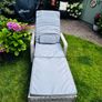 Sun Bed Rattan Lounger Image 5