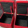 Pouffe Footstool Storage Box, Cube Strong Image 2