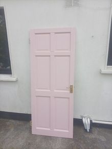 painted pine door for free