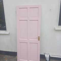 painted pine door for free