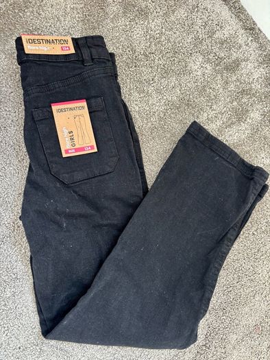 New girls flare high jeans 134cm