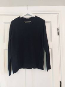 Twist Navy Knit Jumper Postage Included