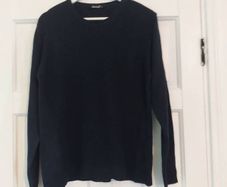 Twist Navy Knit Jumper Postage Included