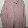 mens BARBOUR check shirt orange white Size XXL Image 7