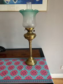 Antique  Oil Lamp