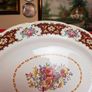 Large, beautiful oval serving platter by Arklow Pottery (Larne pattern / No. 2384) - Vintage from Ireland Image 4