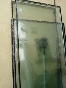 4 glass panel