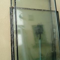 4 glass panel