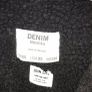 Bershka black denim oversized jacket Image 4