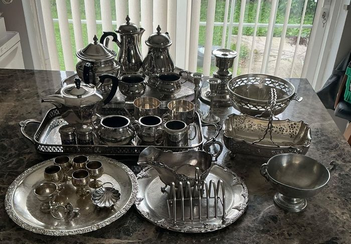 silver plated joblot