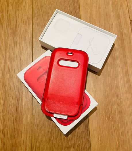 Genuine Apple iPhone mini leather cover