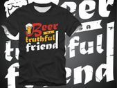 Beer is truthful friend t-shirt