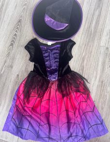 Witch costume 7-8yrs