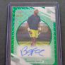 Frances Tiafoe Green Geometric Autograph Refractor 30/99 2026 Topps Chrome Tennis Image 5
