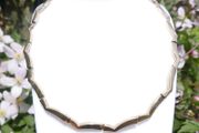 Vintage 9K Solid Gold 375 heavy Necklace Collier 13,28g length 17,2"