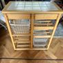 Bamboo Kitchen Trolley Image 9