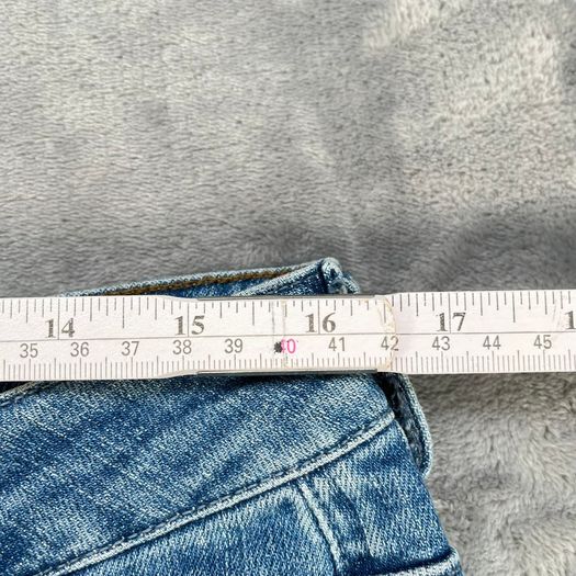 FAT FACE Womens Elise Wide Leg Jeans UK 14R W32 L29 Pale Mid Denim