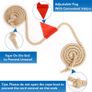 Outdoor Games Tug of War Rope for Kids and Adults (Khaki, 12 M) Image 4