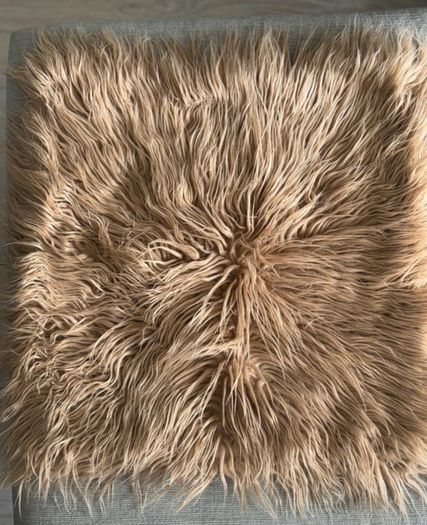 Faux fur cushion covers