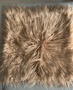 Faux fur cushion covers
