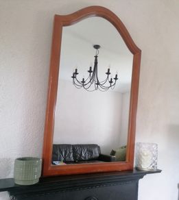 Timber frame mirror