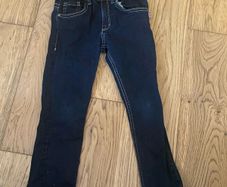 Dark blue denim jeans kids age 5