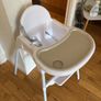 IKEA white high chair Image 2