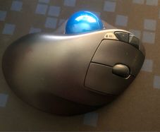 Logitech M570 ball mouse