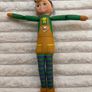 Elf Mates Elf On A Shelf Toymaker Christmas Holiday Gift Decoration Green approx. 25 cm. Used Please see photos Image 3