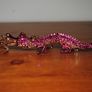 Keychain. Chinese Dragon. Pink Image 3