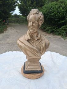 Early 20th Century Clay Bust of Lord Byron(1.8kgs)