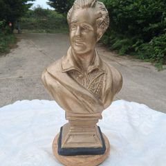 Early 20th Century Clay Bust of Lord Byron(1.8kgs)