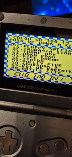 gameboy pokemon/zelda/Mario n more  multicart 100 in 1