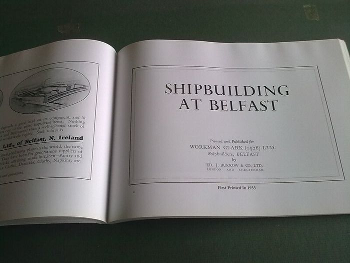 Forgotten Shipbuilders of Belfast Workman, Clark 1880-1935 Ireland